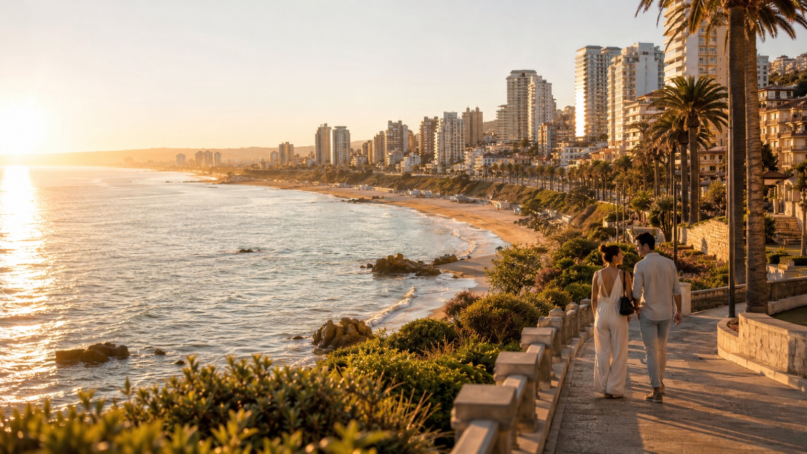 Traslado privado a Viña del Mar con GIANECTOUR